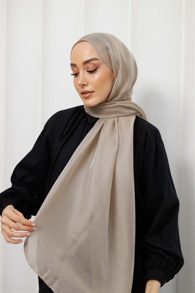 Abiye Şal Bej - Görsel 3